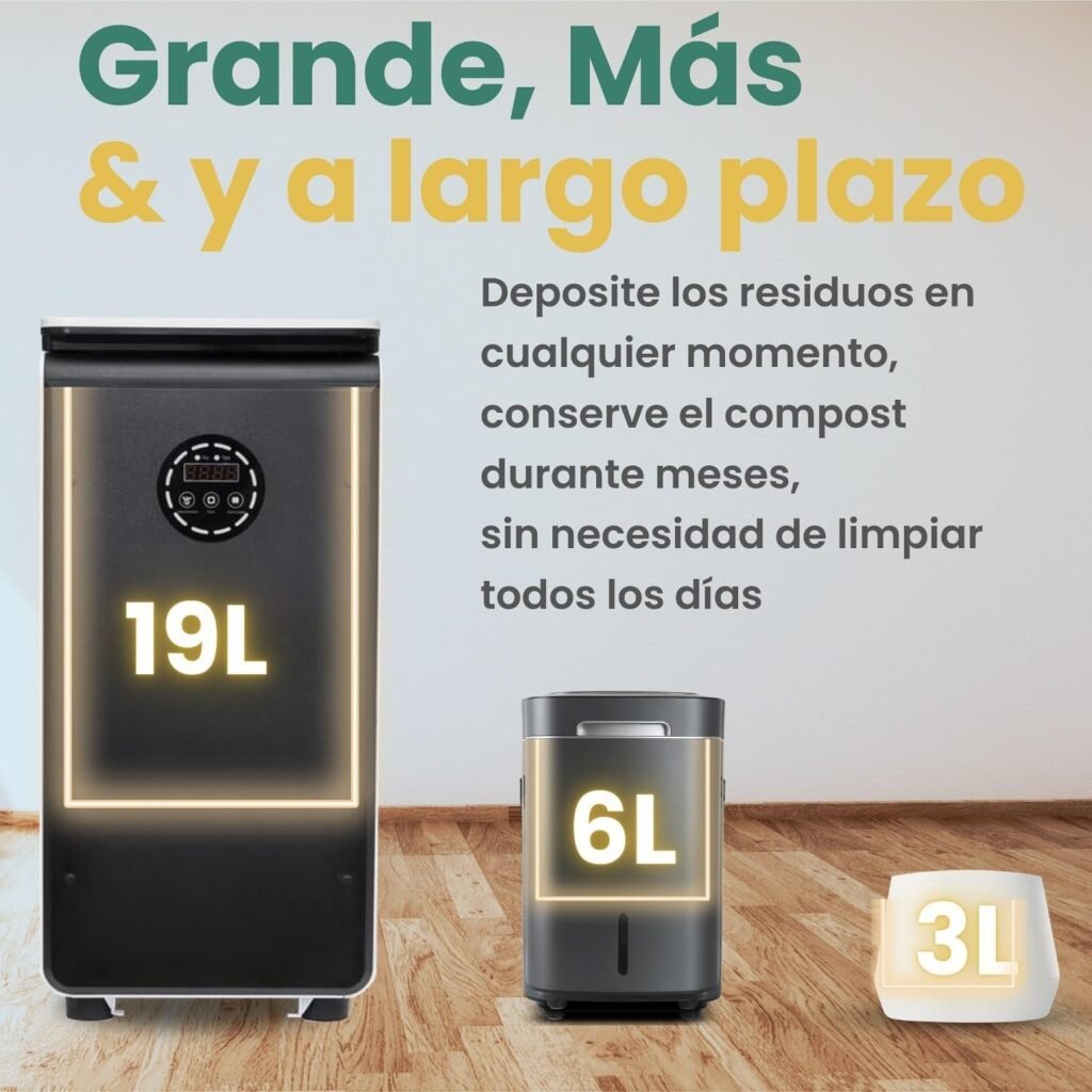 compostador eléctrico pequeño