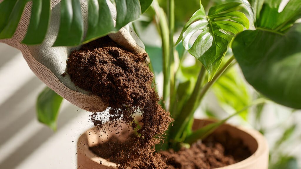 usar abono en compostador eléctrico